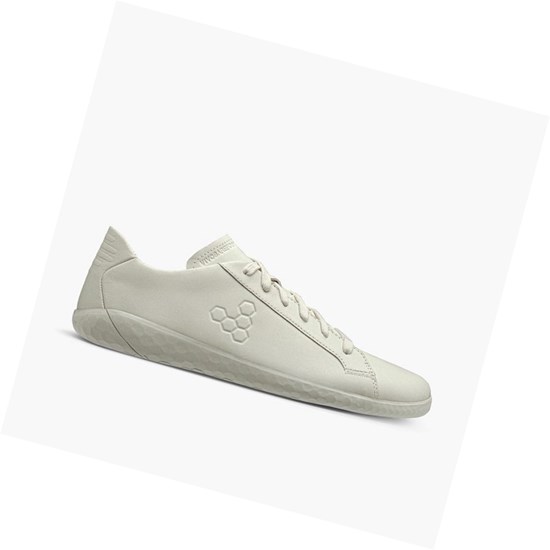 Baskets Vivobarefoot Geo Court II Femme Blanche | 6912ZYSTO