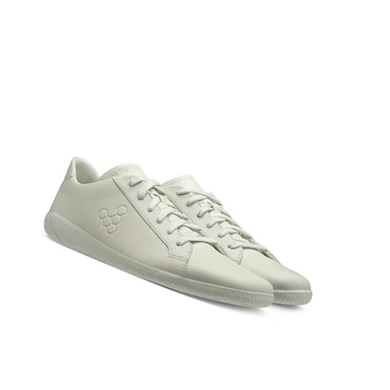 Baskets Vivobarefoot Geo Court II Femme Blanche | 9235FAWMZ