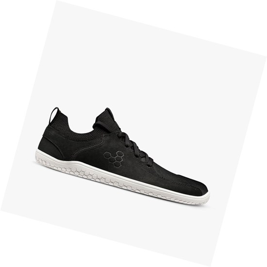 Baskets Vivobarefoot Primus Knit Lux Femme Noir | 1649ZWHBQ