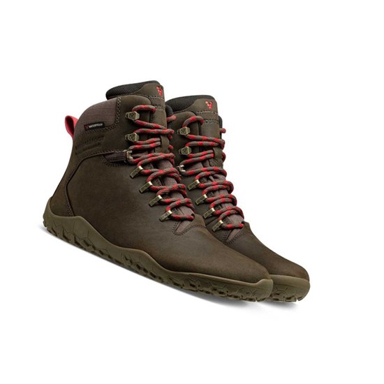 Bottes Randonnée Vivobarefoot Tracker II Firm Ground Homme Marron | 0756URWHV