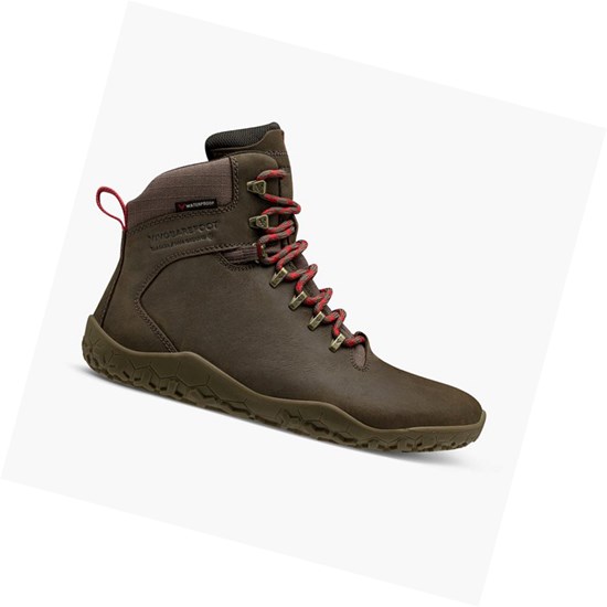 Bottes Randonnée Vivobarefoot Tracker II Fg Homme Marron Foncé | 1074IWEJA