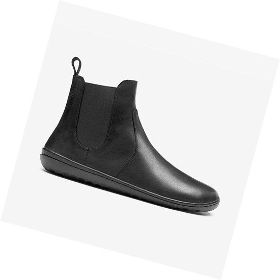 Bottines Chelsea Vivobarefoot Fulham Femme Noir | 0853FYGHS