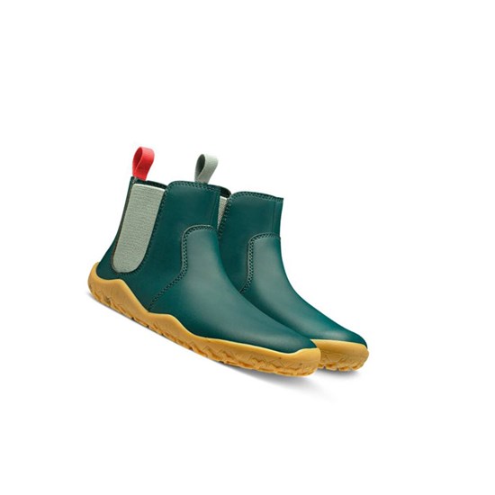 Bottines Chelsea Vivobarefoot Fulham II Little Forest Folk Enfant Bleu | 3521WSRUM