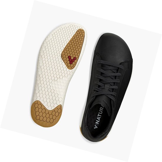 Chaussures Casual Vivobarefoot Geo Court Femme Noir | 7283SOBYA