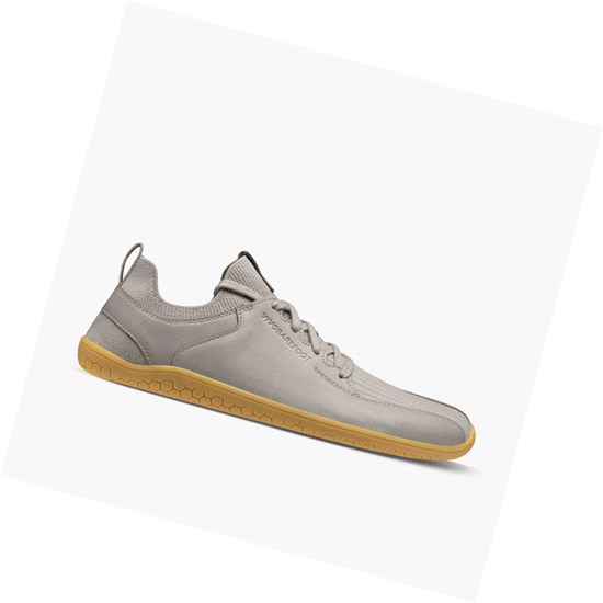 Chaussures Casual Vivobarefoot Primus Knit II Homme Grise | 2756LWGYB