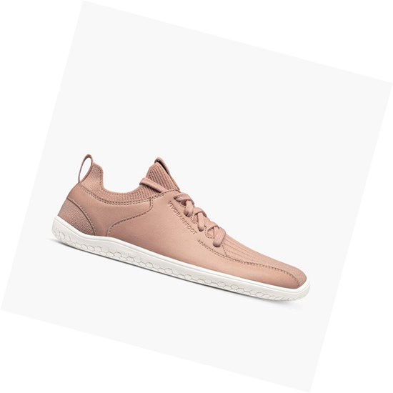 Chaussures Casual Vivobarefoot Primus Knit II Femme Rose | 4253QBHST