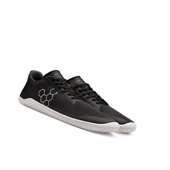 Chaussures Running Vivobarefoot Geo Racer II Femme Noir | 0537RFVYG