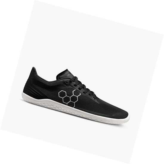 Chaussures Running Vivobarefoot Geo Racer II Homme Noir | 4852XQUND