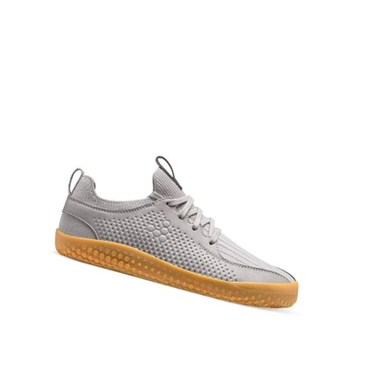 Chaussures Running Vivobarefoot Primus Knit II Juniors Enfant Grise | 2395FIXOS