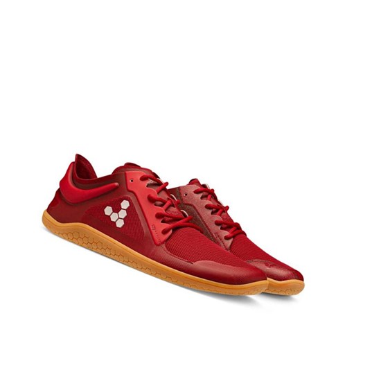 Chaussures Running Vivobarefoot Primus Lite III Homme Rouge | 9054CMDBU