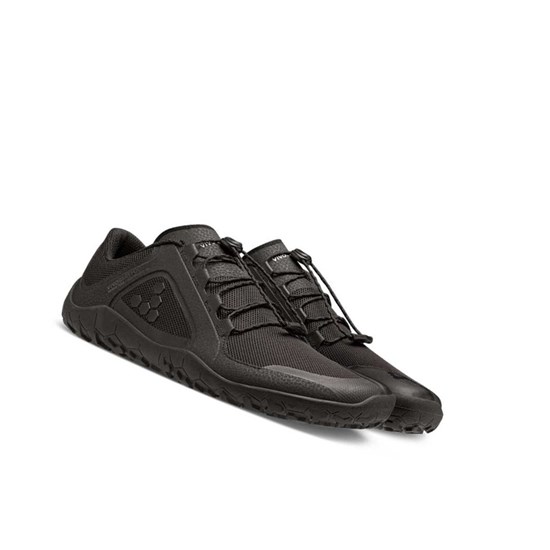Chaussures Running Vivobarefoot Primus Trail II Firm Ground Femme Noir | 1540VQRXY