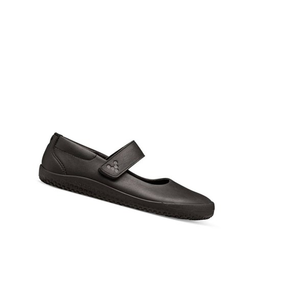 Chaussures Running Vivobarefoot Wyn School II Juniors Enfant Noir | 9415TDWVC