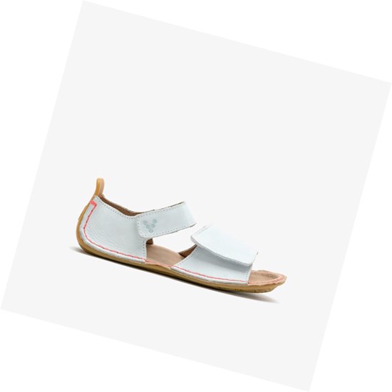 Sandales Vivobarefoot Ababa Sandal II Enfant Blanche | 7816BGYDU